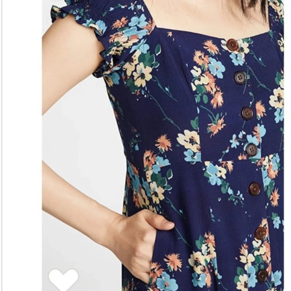 Capulet Revolve Mae Floral Midi Dress Size XS - Picture 3 of 10